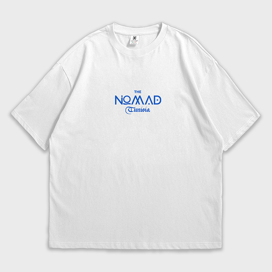T-shirt oversize blanc "The Nomad – Tunisia"